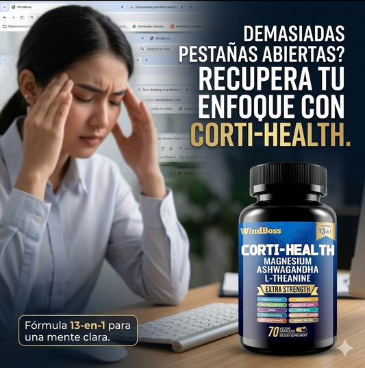 🌿CORTI-HEALTH: Equilibrio Total para tu Cuerpo y Mente🌿