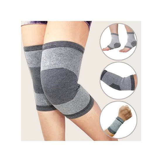 Set de protectores de Compresión de Soporte (rodilleras, muñequeras, coderas y tobilleras)